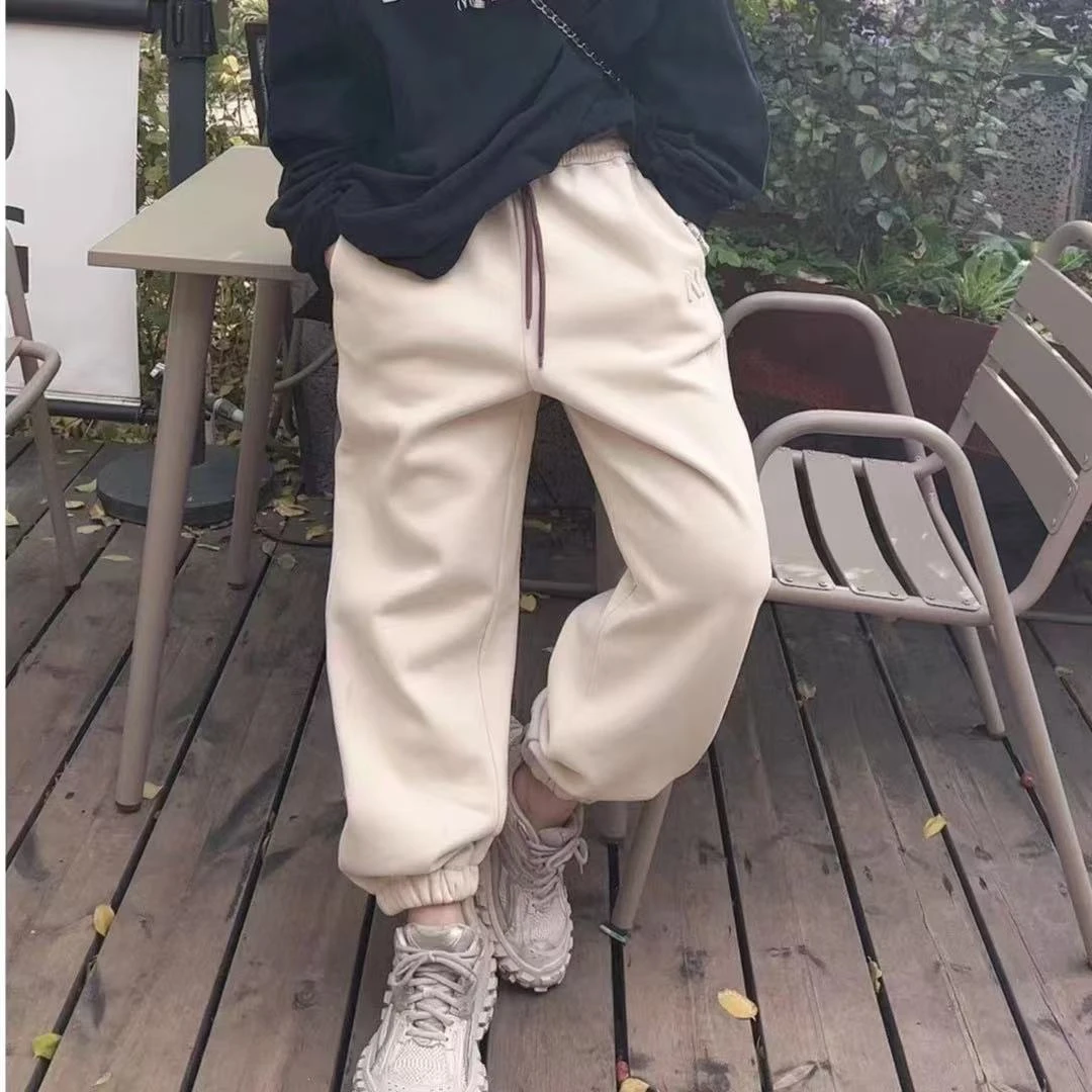 儒一 百搭设计师款N标卫裤