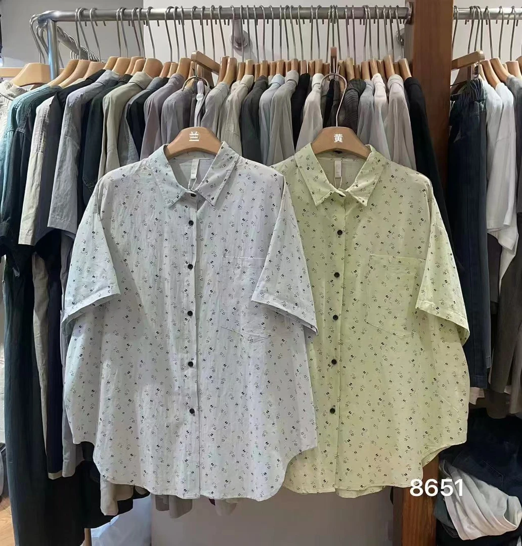米多多 MG#8651#潮流时尚休闲衬衫