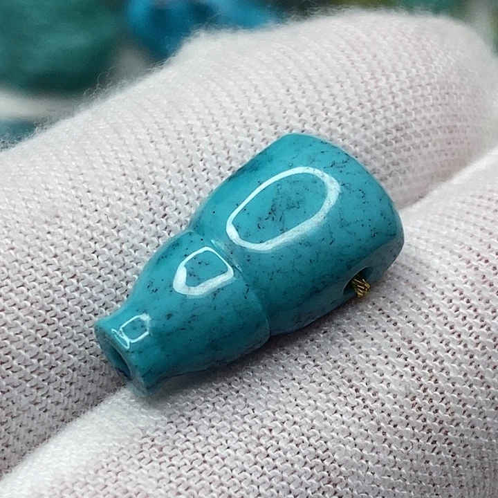 绿松石未镶嵌天然原矿 地大质检