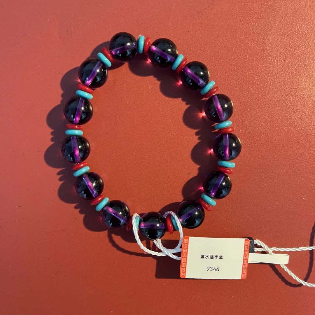 民国 紫水晶手串 9346