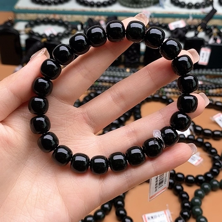 未镶嵌手链和田玉（青玉）活**下