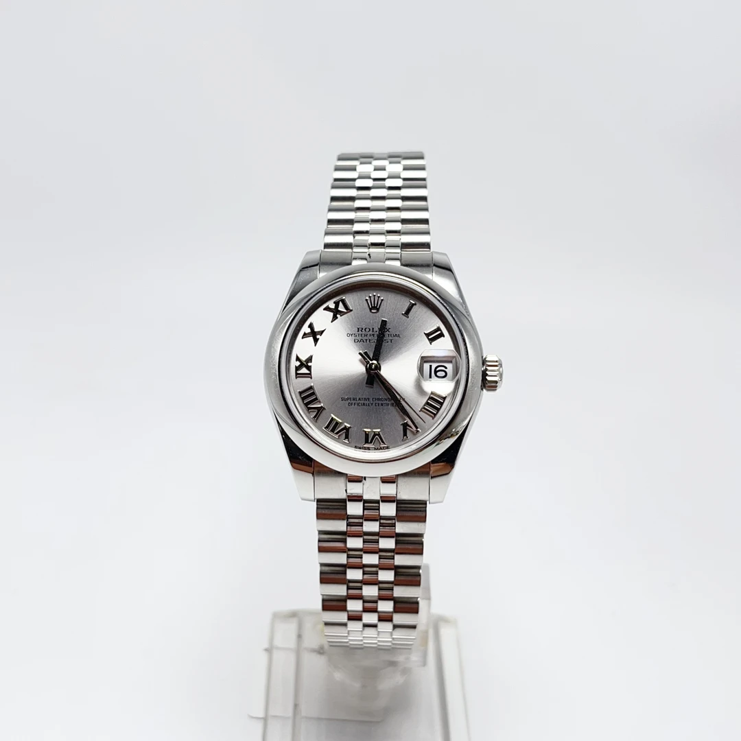 99新 Rolex/劳力士 178240/银灰罗马/31mm/自动机械/休闲/大气