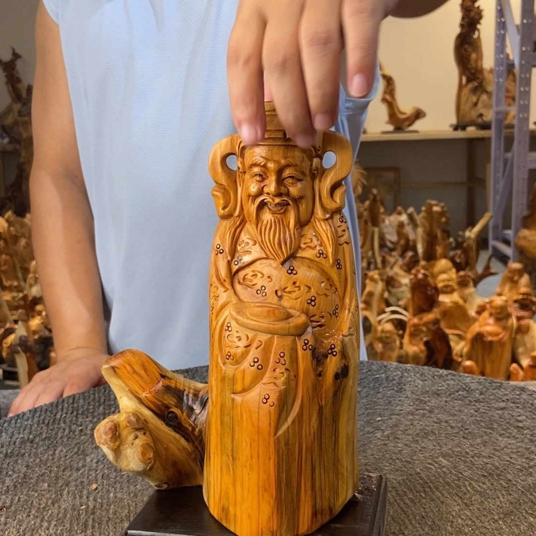 柏木（崖柏）太行崖柏根雕摆件