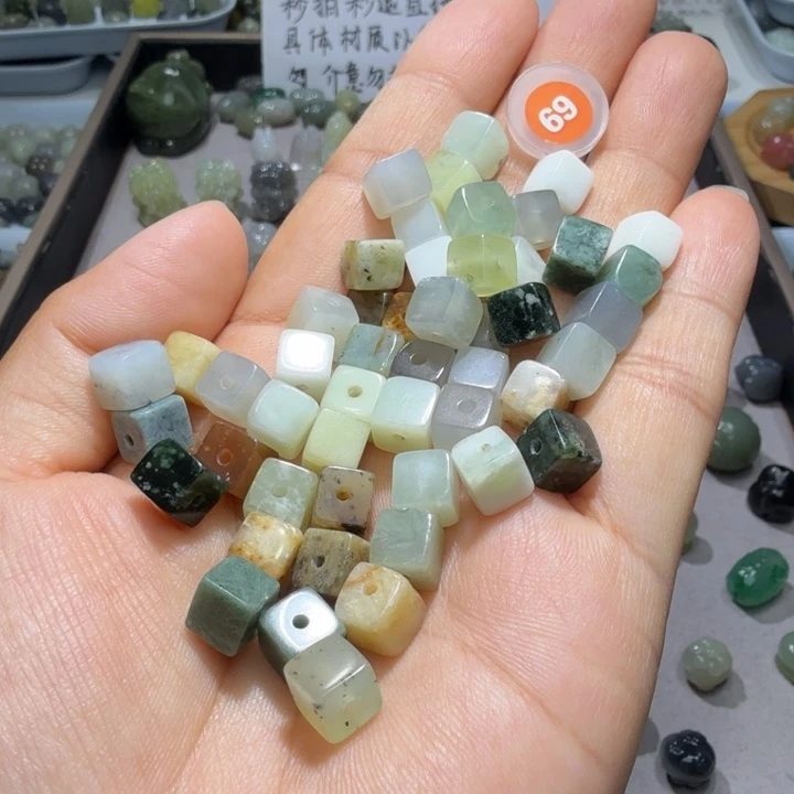 未镶嵌和田玉珠宝半成品