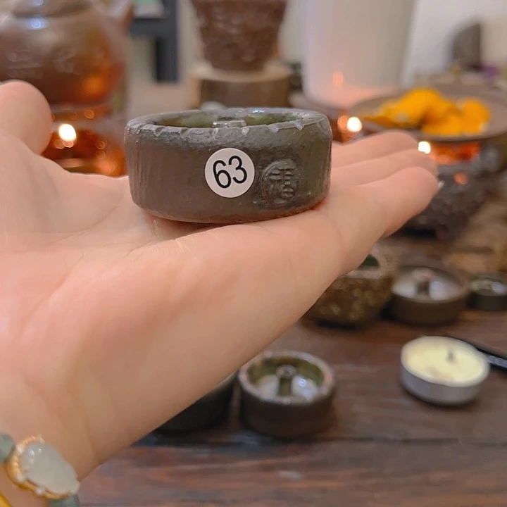 莉****陶小福泥陶艺茶几风