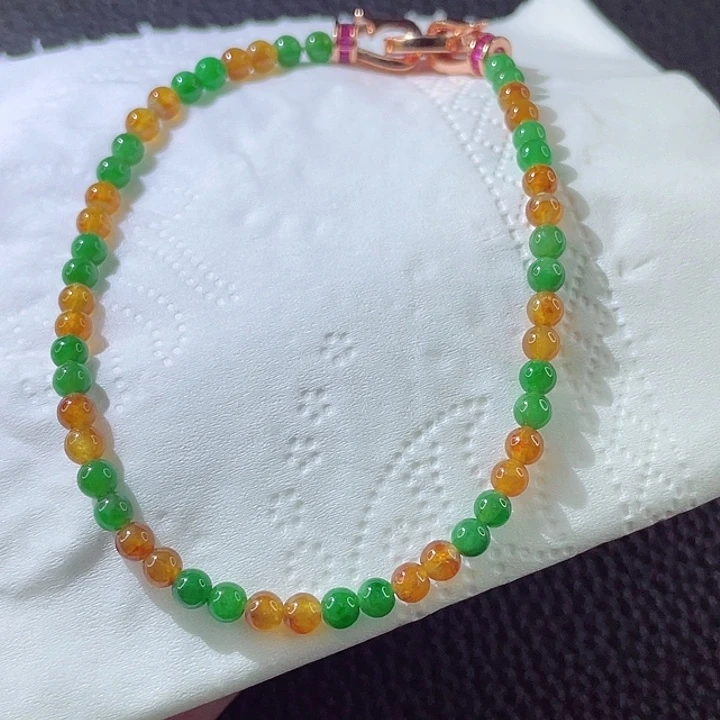 翡翠手链未镶嵌翡翠