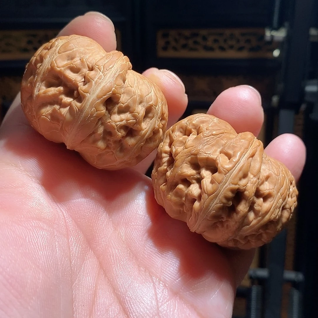 李***总把件文玩核桃45元宝全品