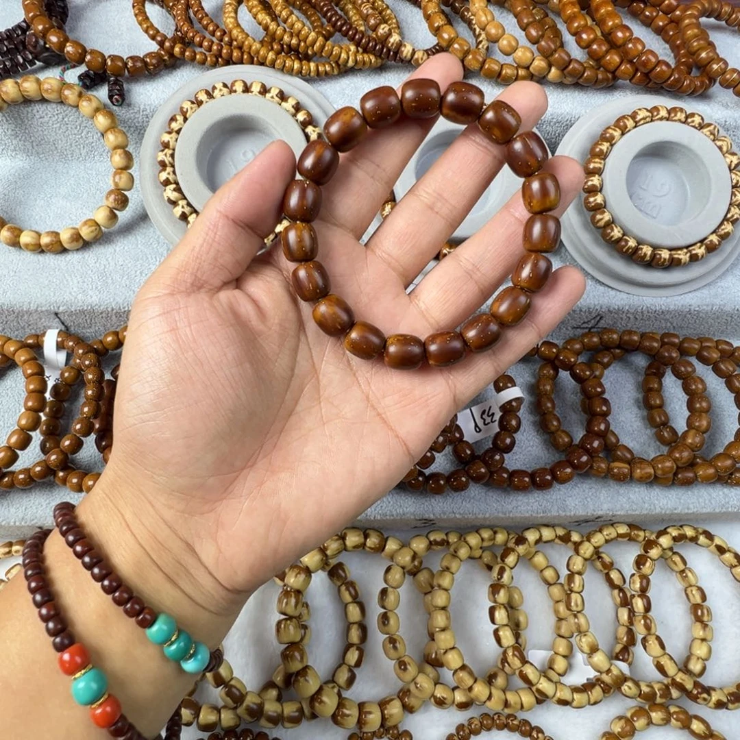 紫金鼠手串实心紫金鼠老型手串10.7