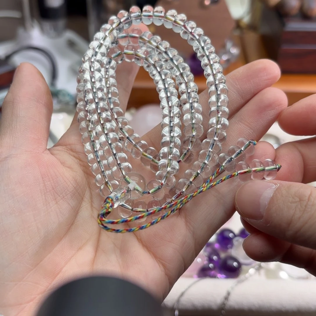 未镶嵌手链水晶手串108