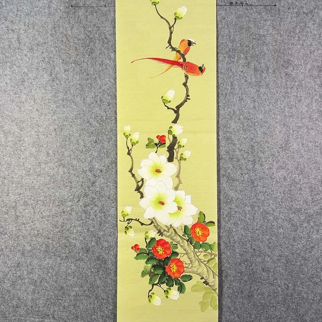 国画794 花鸟在此鸣叫时还要