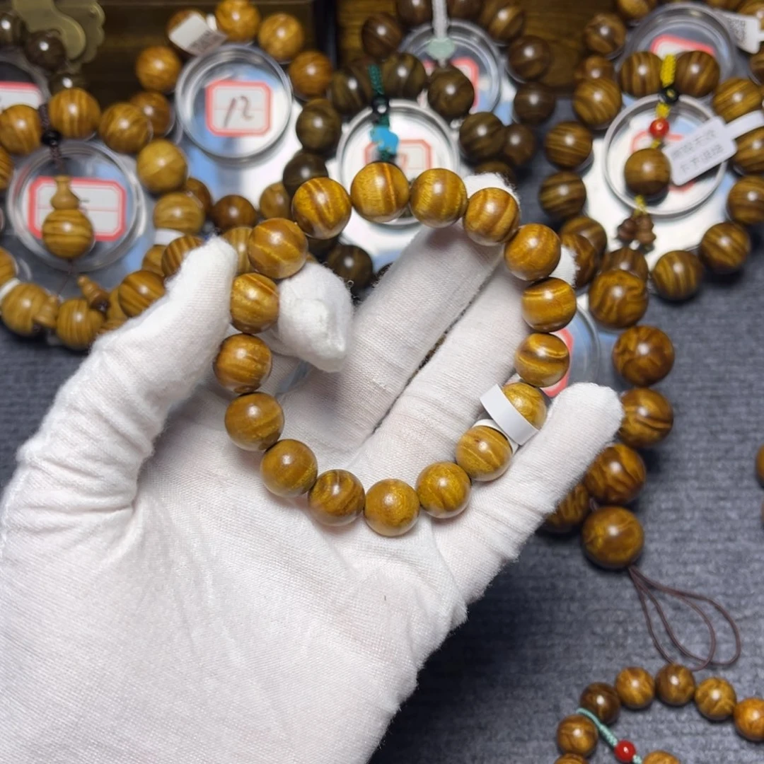 手串/手链楠木（金丝楠）枯木1.2西瓜波499