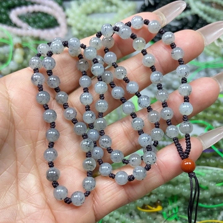 和田玉颈饰未镶嵌6