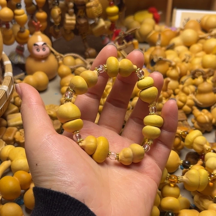 微瑕钱袋手串葫芦葫芦