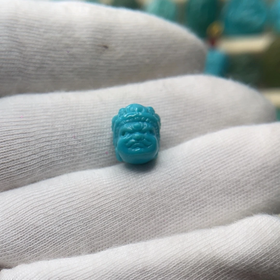 绿松石未镶嵌颈饰卡9.6-11