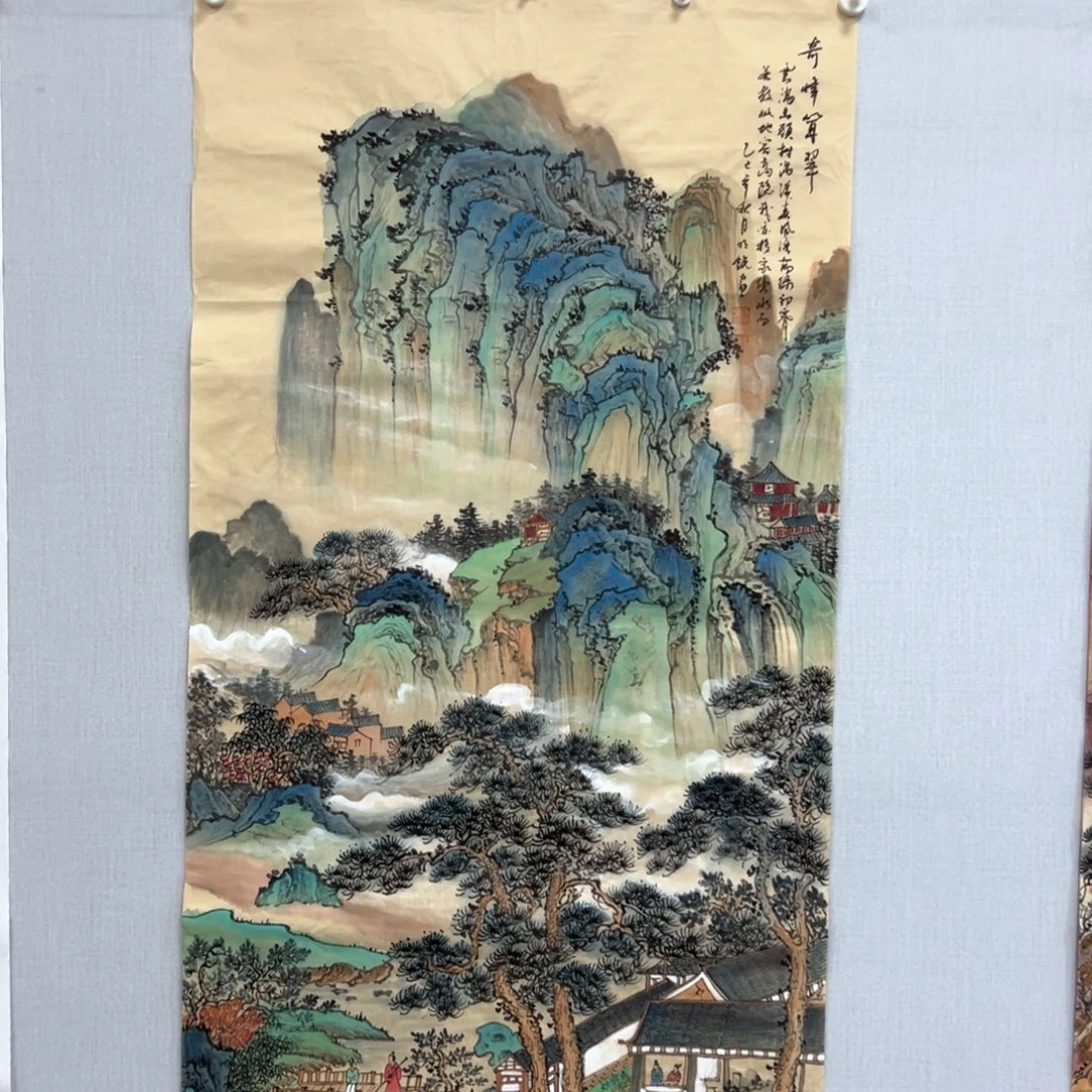 国画国画作品宣纸纯手绘