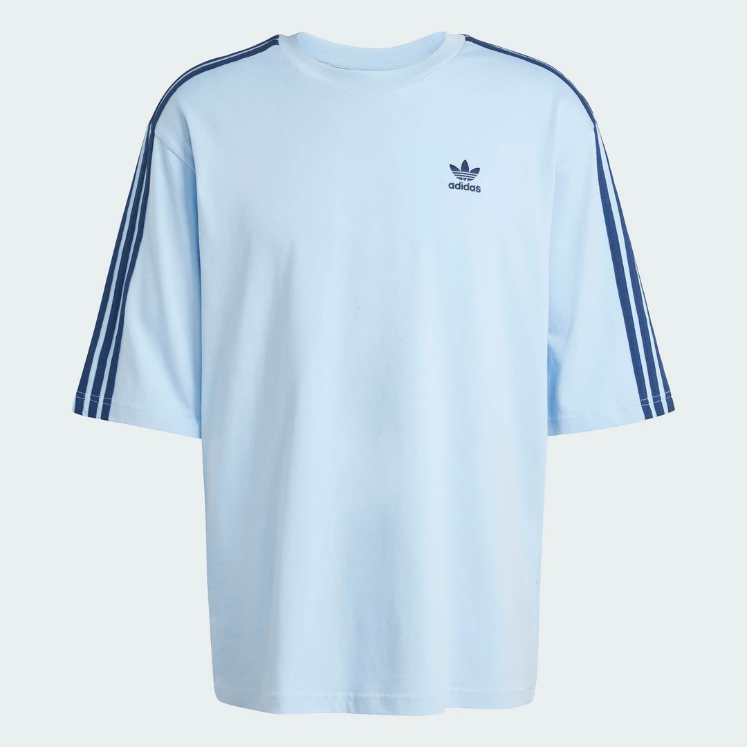 adidas三叶草运动宽松短袖圆领T恤JP1056