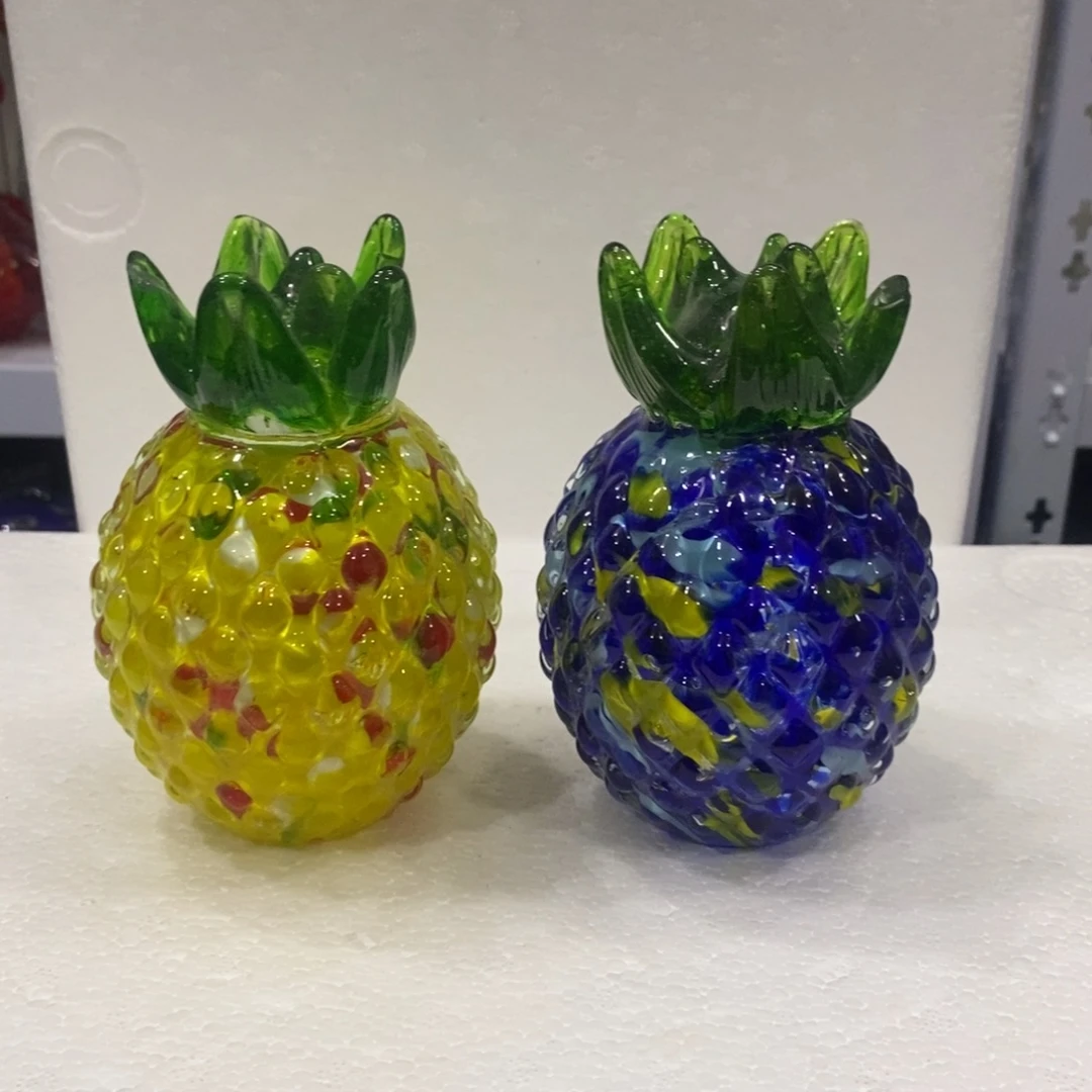 琉璃微微瑕菠萝两个