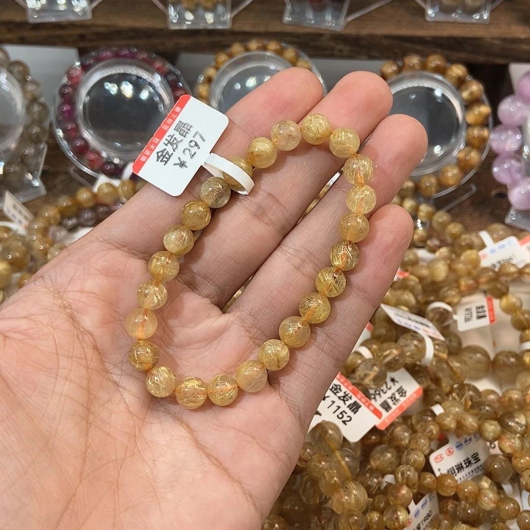 水晶手链未镶嵌爆**?美