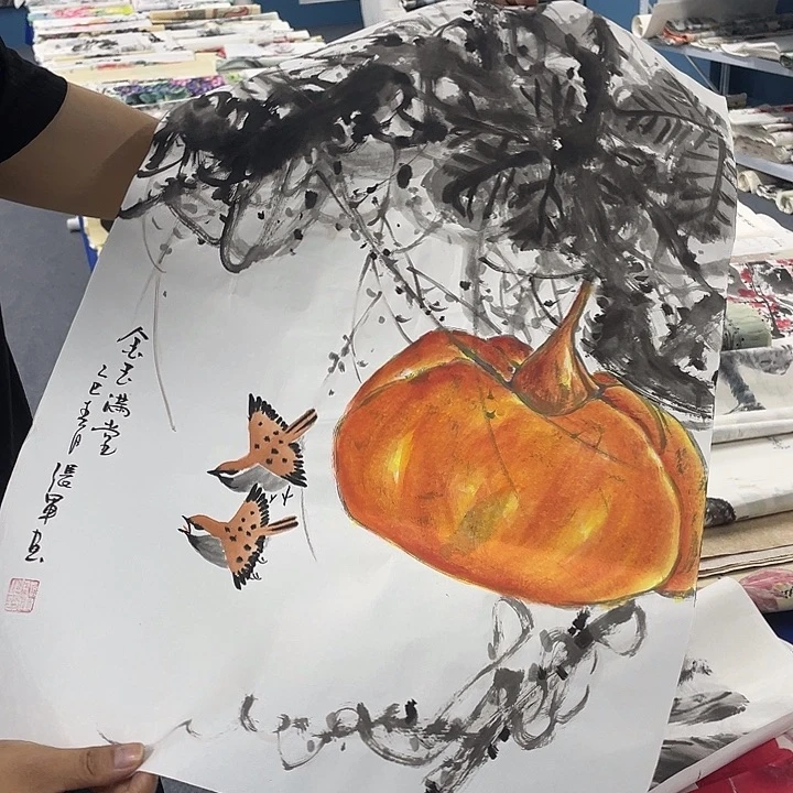 国画手绘图画欣赏一下
