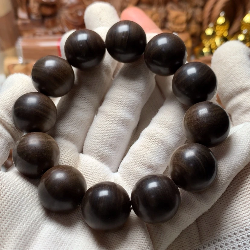 【闪购商品】檀香木手串/手链玉**冰檀香手串2.0阴沉沉水