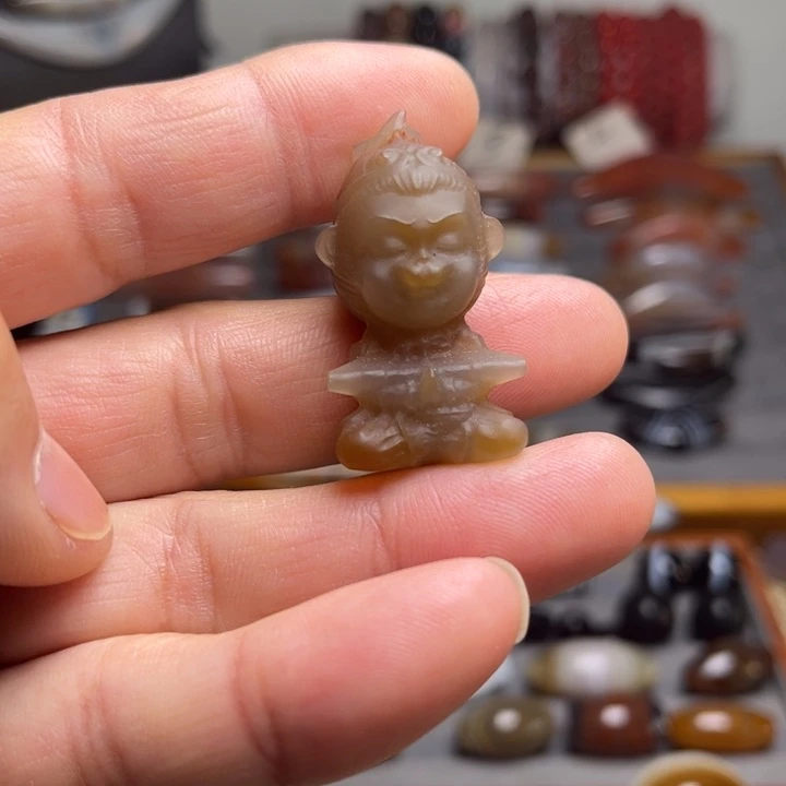 玛瑙/玉髓吊坠(不含链)未镶嵌