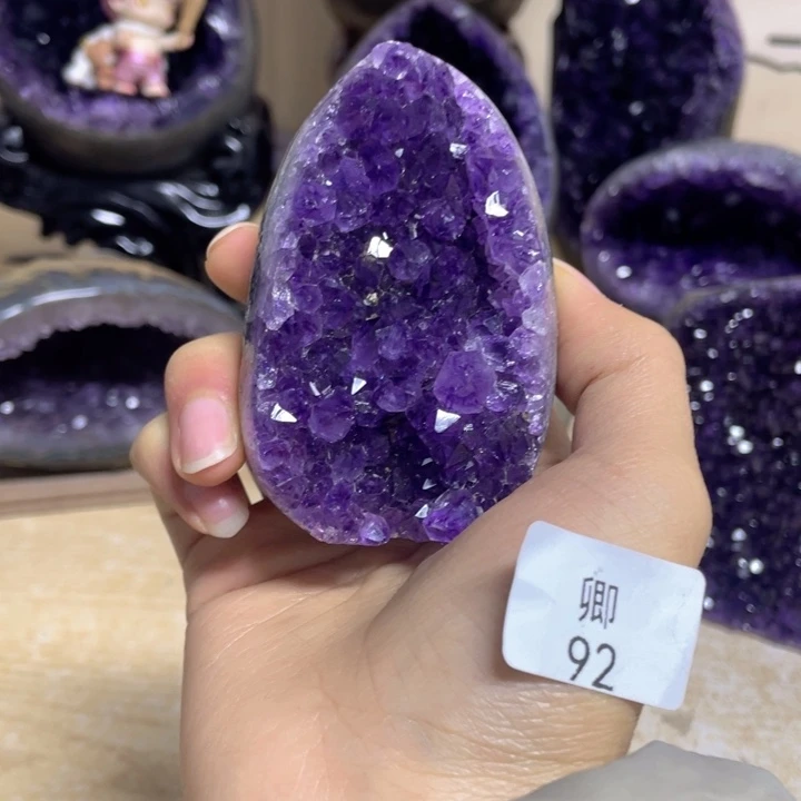 未镶嵌珠宝半成品紫晶