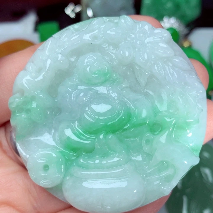 翡翠吊坠(不含链)未镶嵌