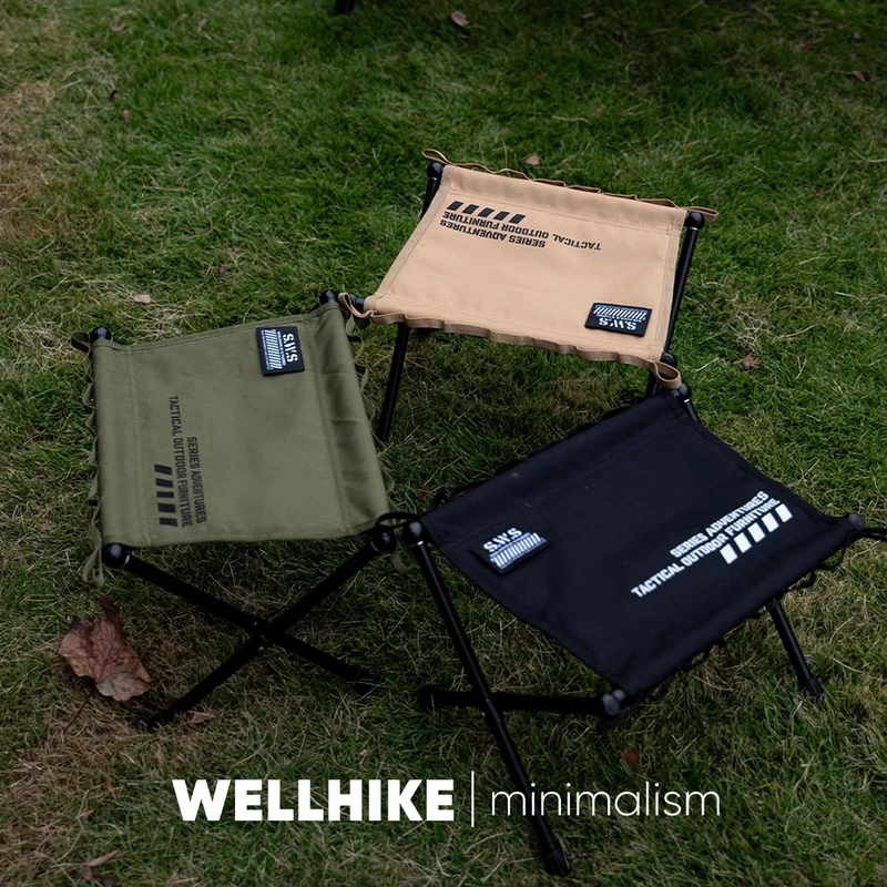 SWS野迹战术马扎超轻折叠露营椅子铝合金便携写生徒步高铁排队凳