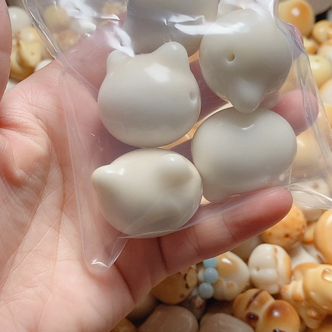 猫***在吊坠菩提根/象牙果全品猫头一颗