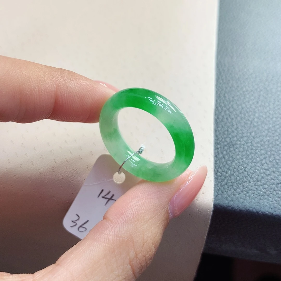 未镶嵌戒指翡翠14号