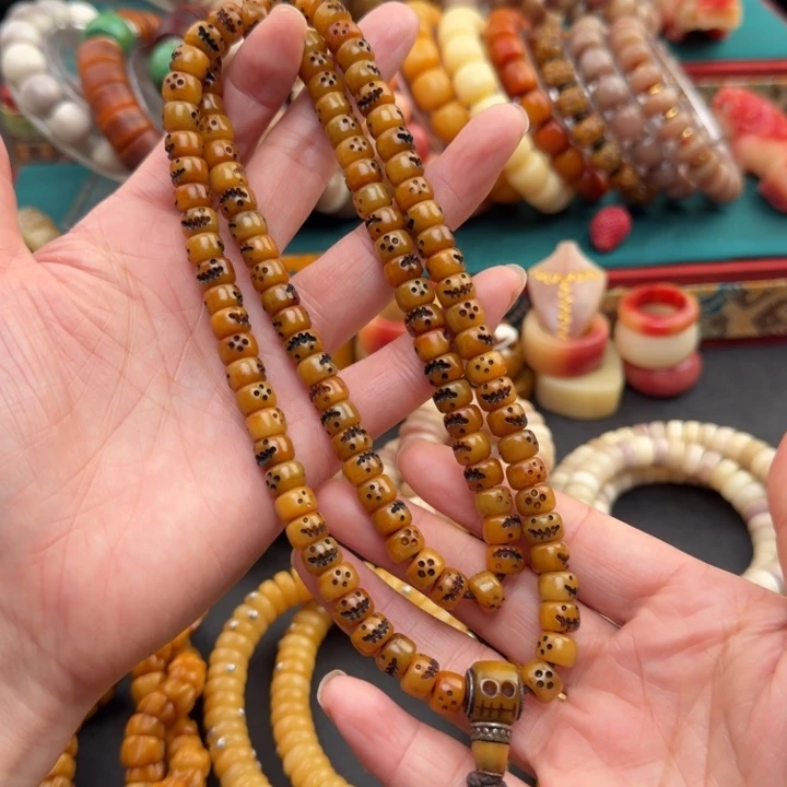 牛骨手串/手链8尺寸阿呆长串