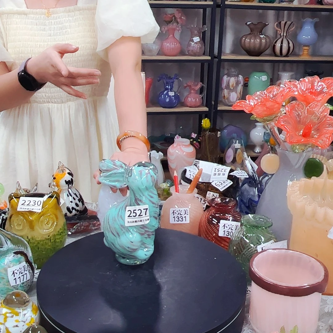 2527兔 家悦花瓶摆件