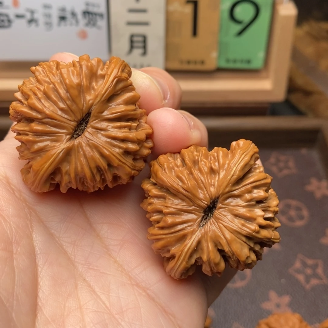 把件文玩核桃四座楼43
