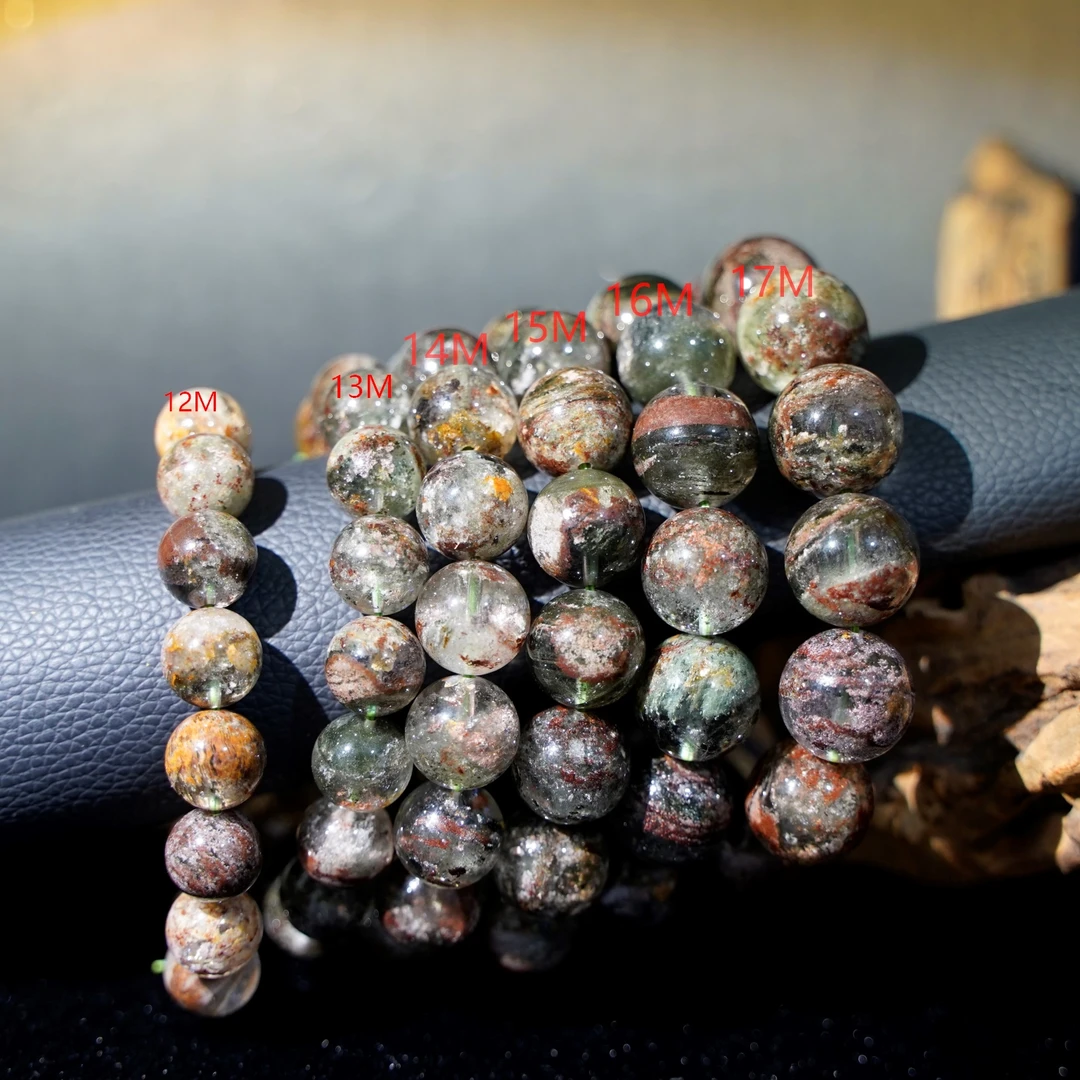 【云上水晶】Z119 莫奈花园四季幽灵手串 多样性发其一