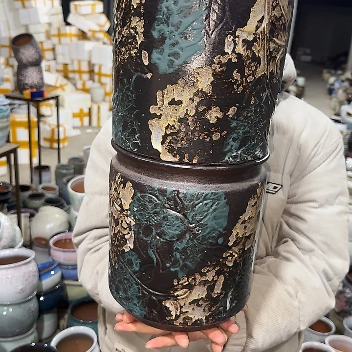 高度24口20啦啦花盆