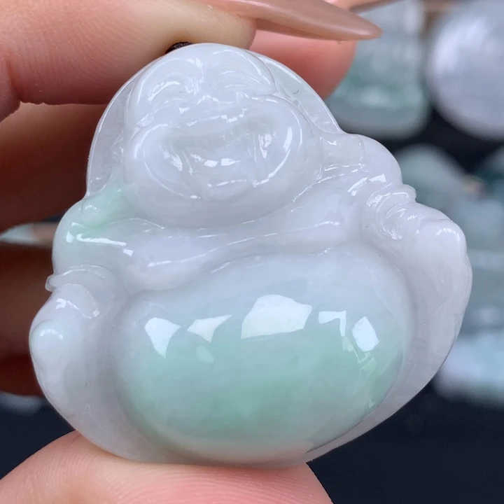 颈饰未镶嵌翡翠佛公