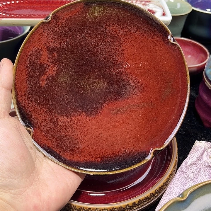 摆件钧窑杯子钧窑杯子