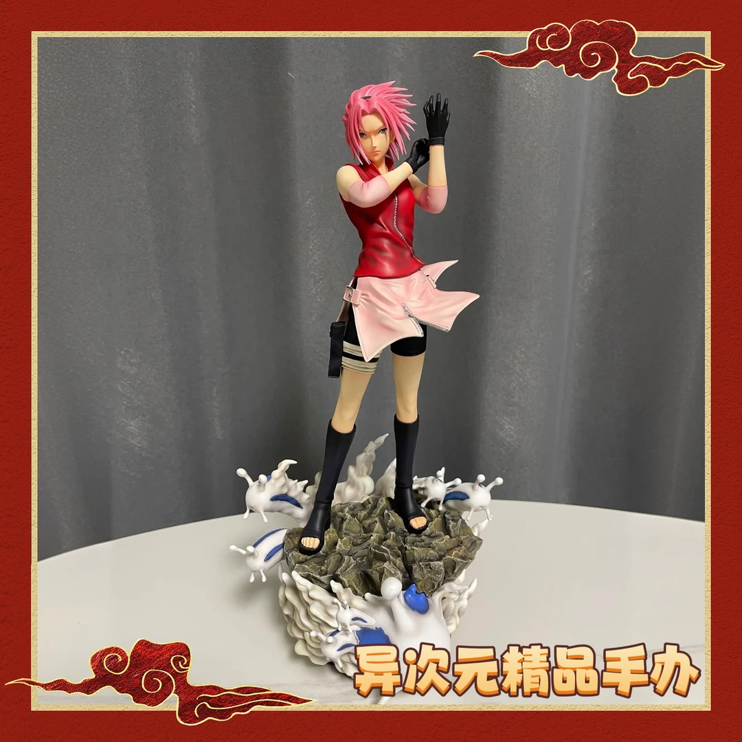 日版【全款现货】38CM高 门神火影忍者小樱手办 全涂装优质祖国版