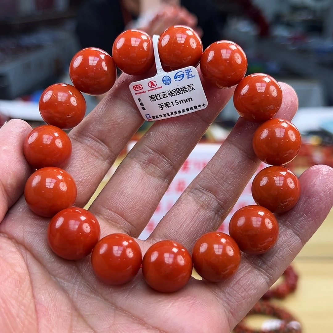 南红玛瑙买未镶嵌15m m m m