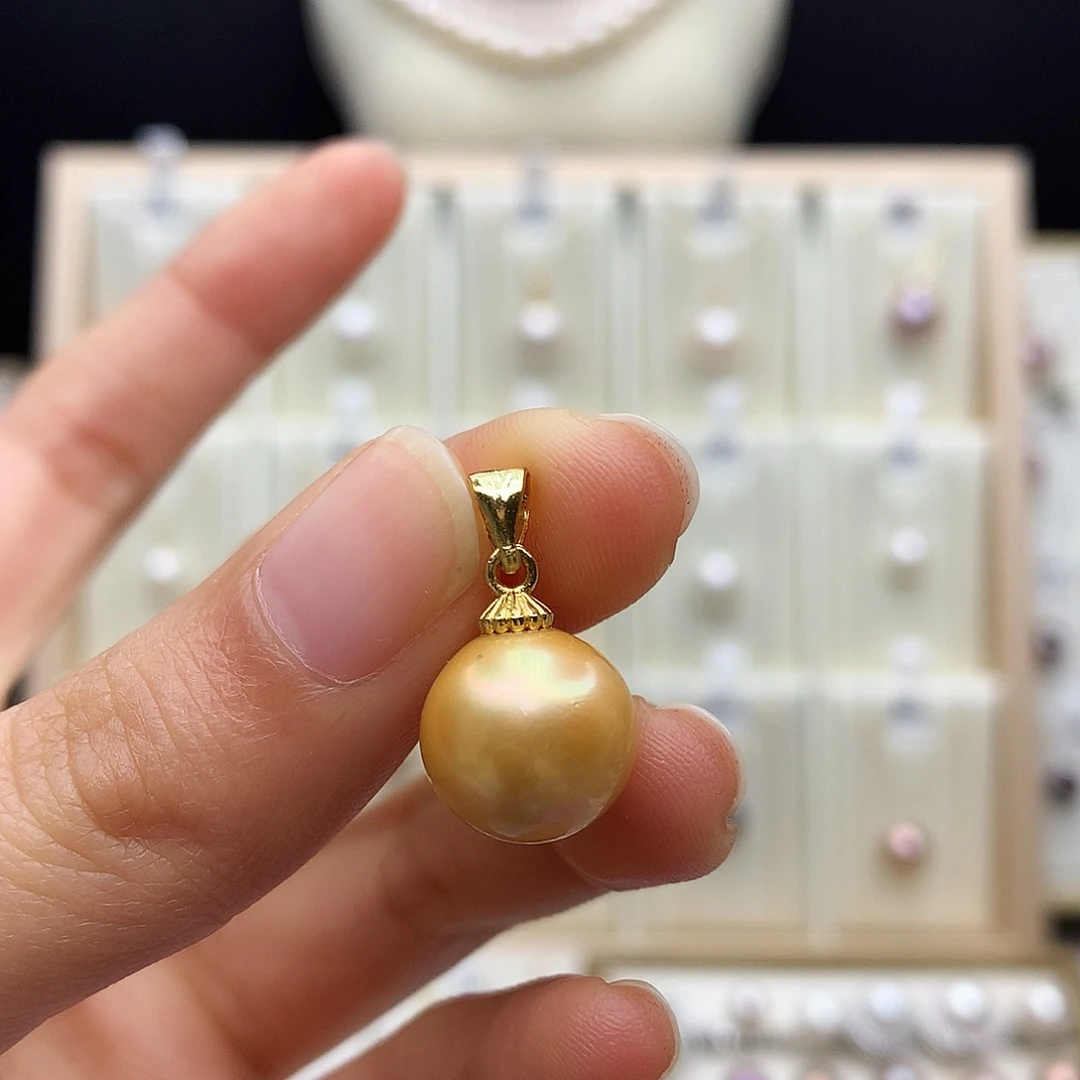 颈饰合金淡水珍珠