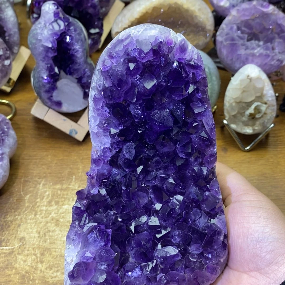 未镶嵌大型摆件（非配饰）紫晶