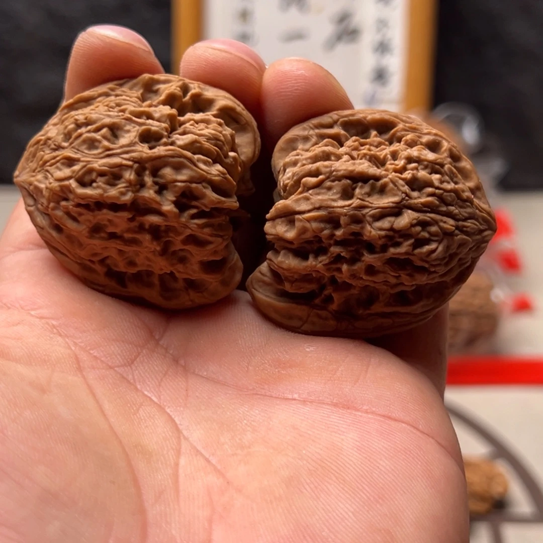 大***军文玩核桃把件南疆41.5