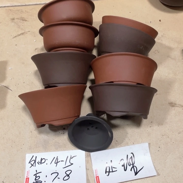 紫砂花盆紫砂花盆