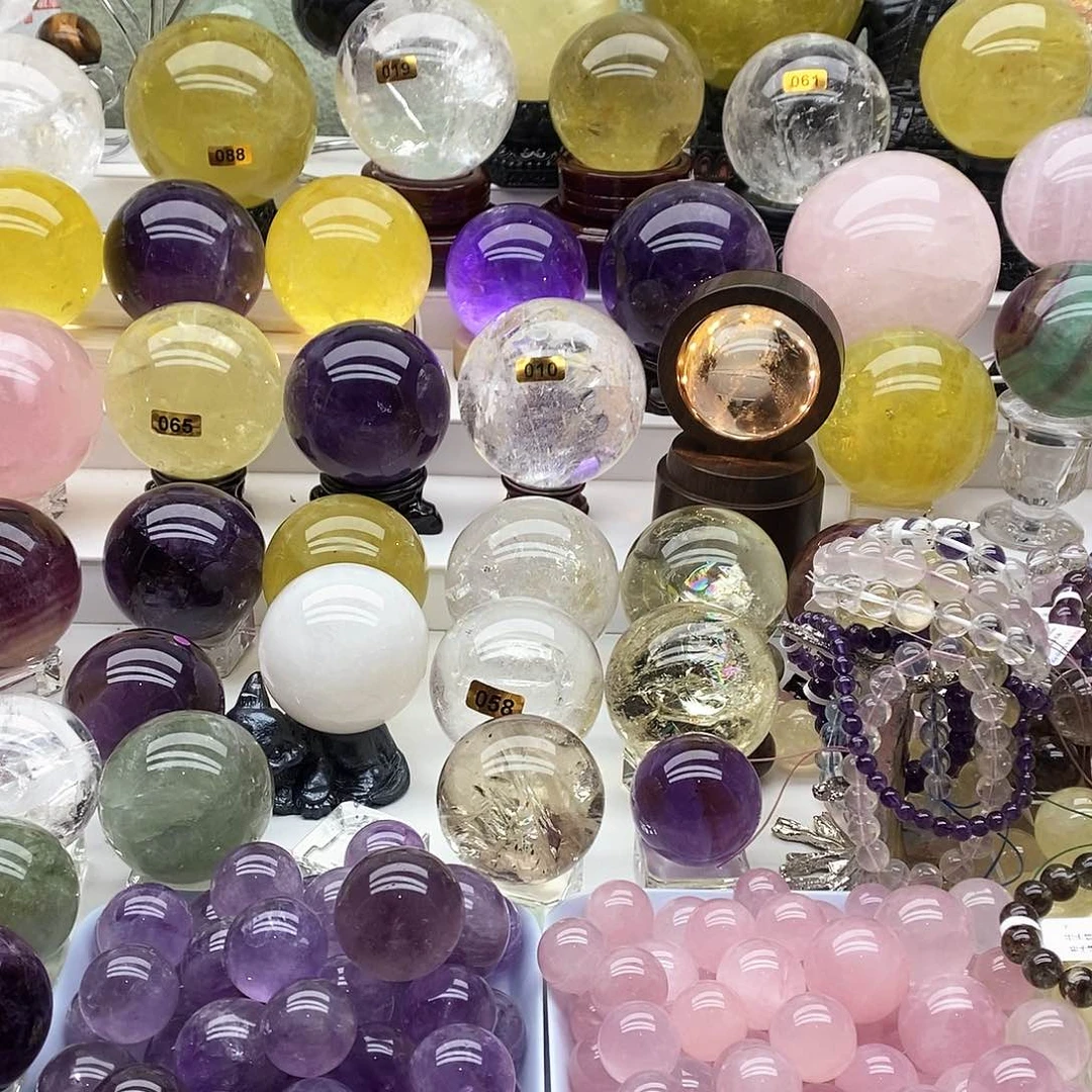未镶嵌珠宝半成品水晶如*2