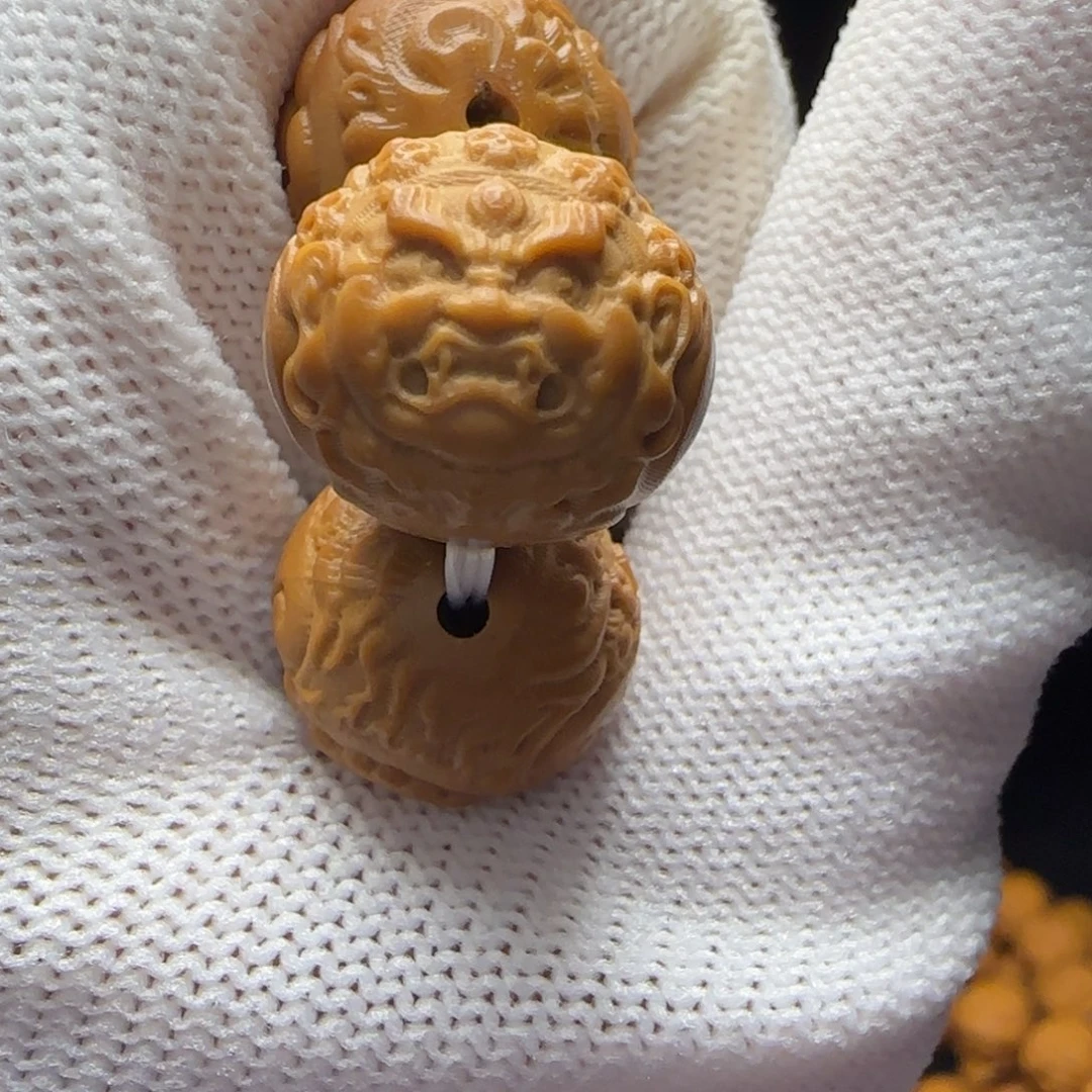 #***吊坠猴头核桃黑天单籽