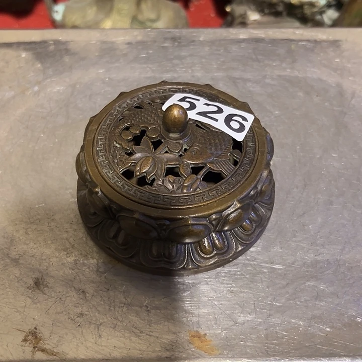 黄铜摆件，文房摆件