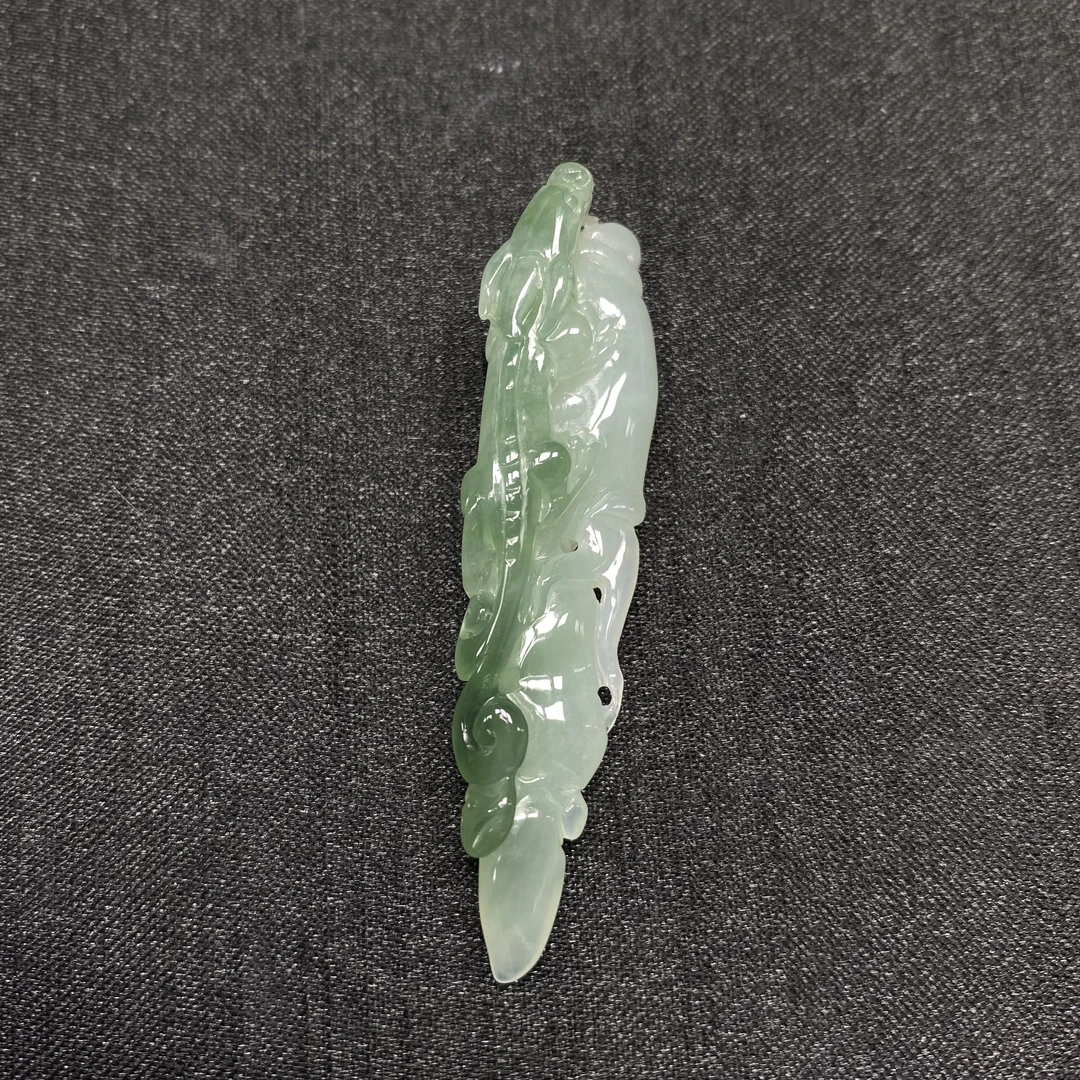 1天然缅甸翡翠A货人参/800033/上海嘉禾拍卖