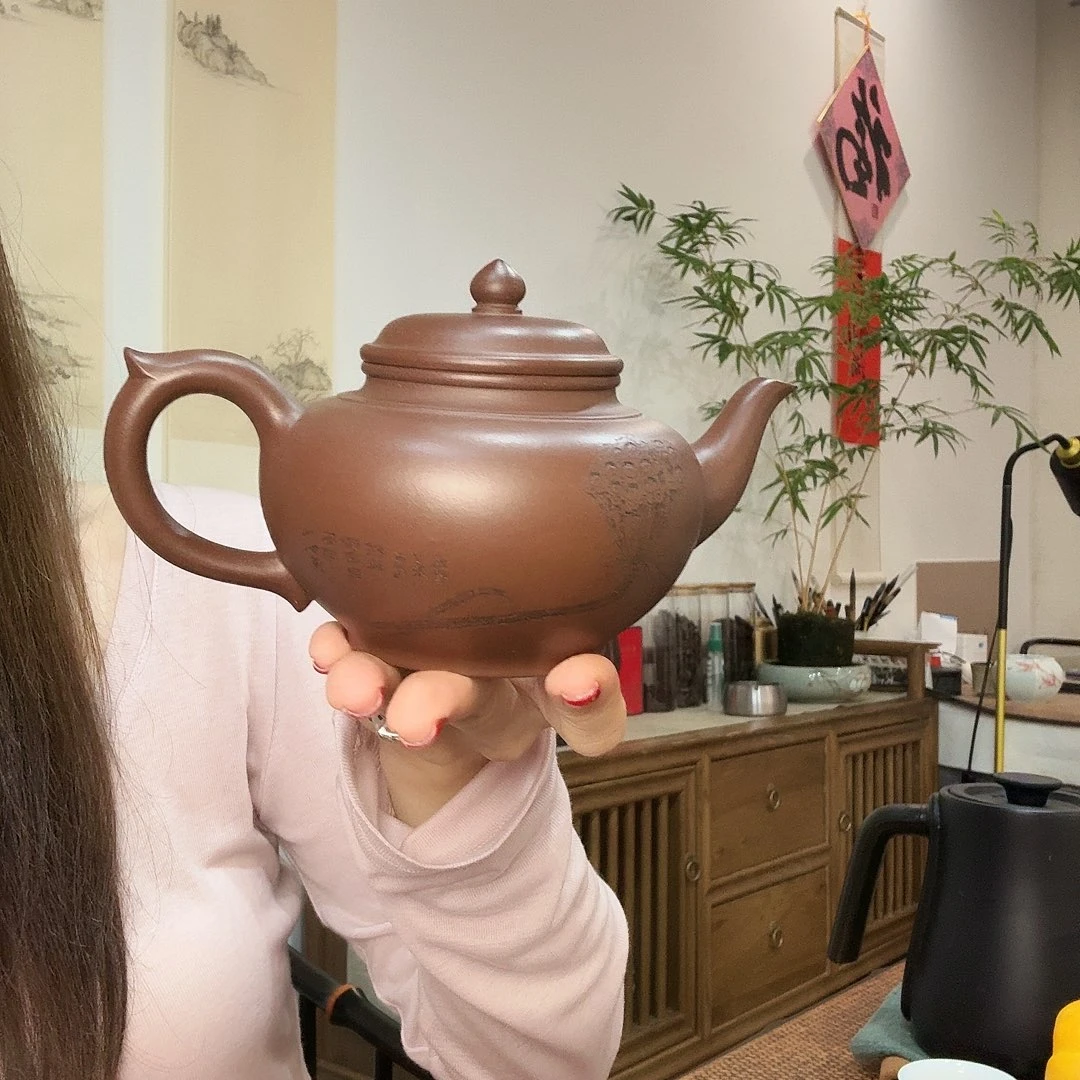 九***游底槽清笑樱紫砂壶