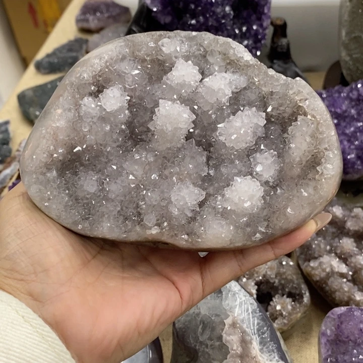 未镶嵌珠宝半成品紫晶