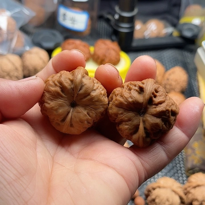 把件桃核全品三角蝉边37